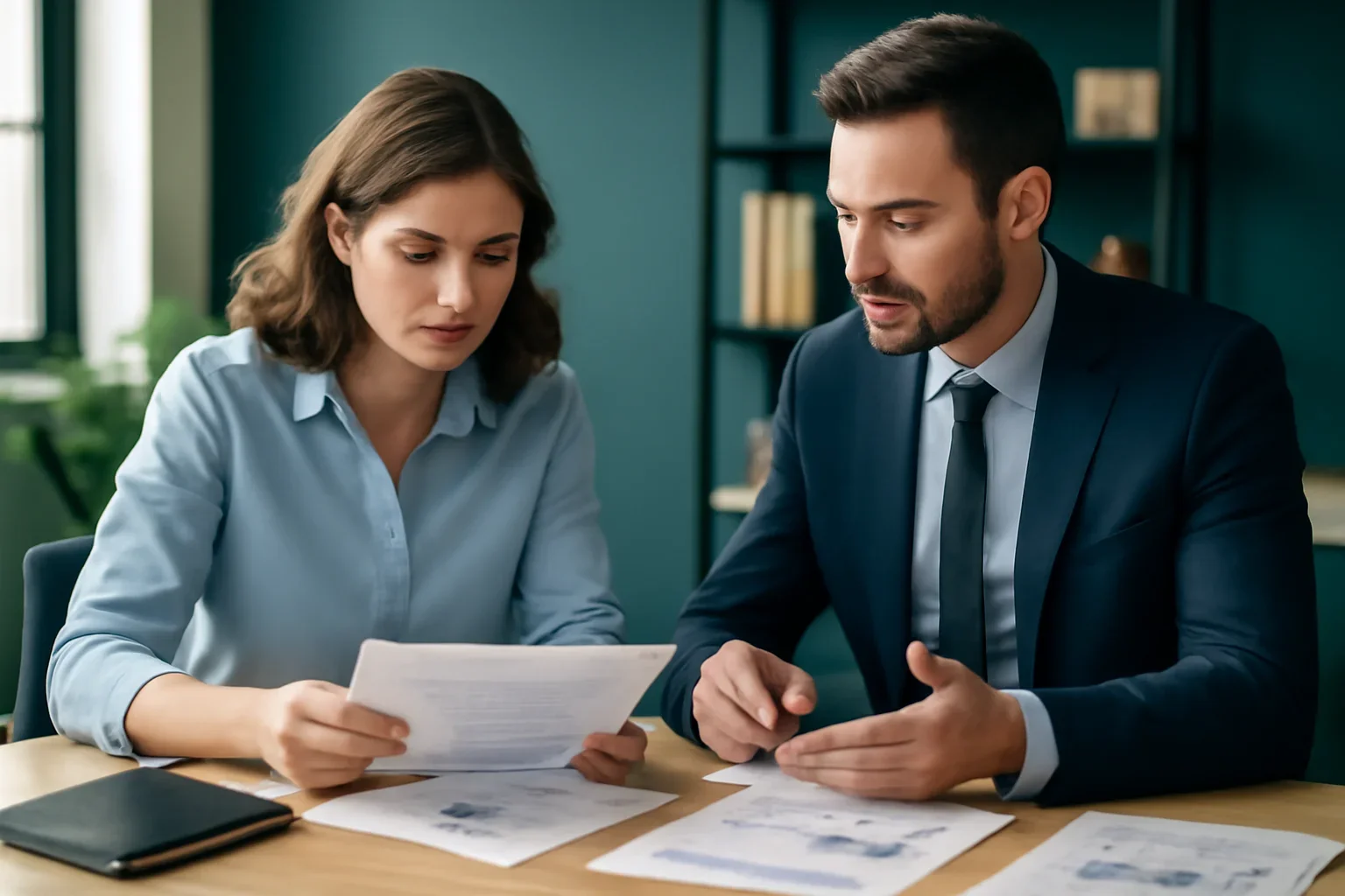 Business owner reviewing business loan alternatives options