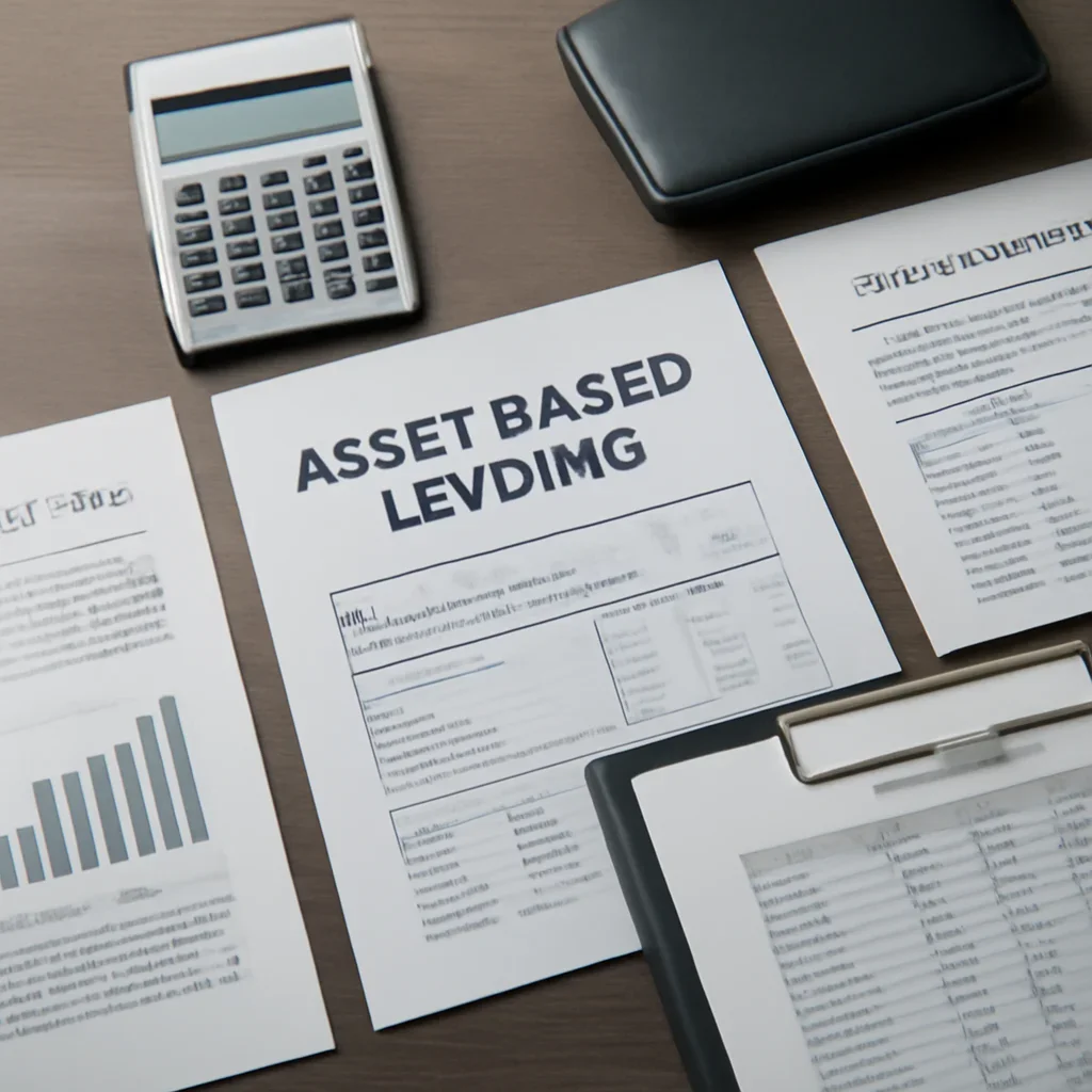 Documents and business details used to evaluate asset-based lending