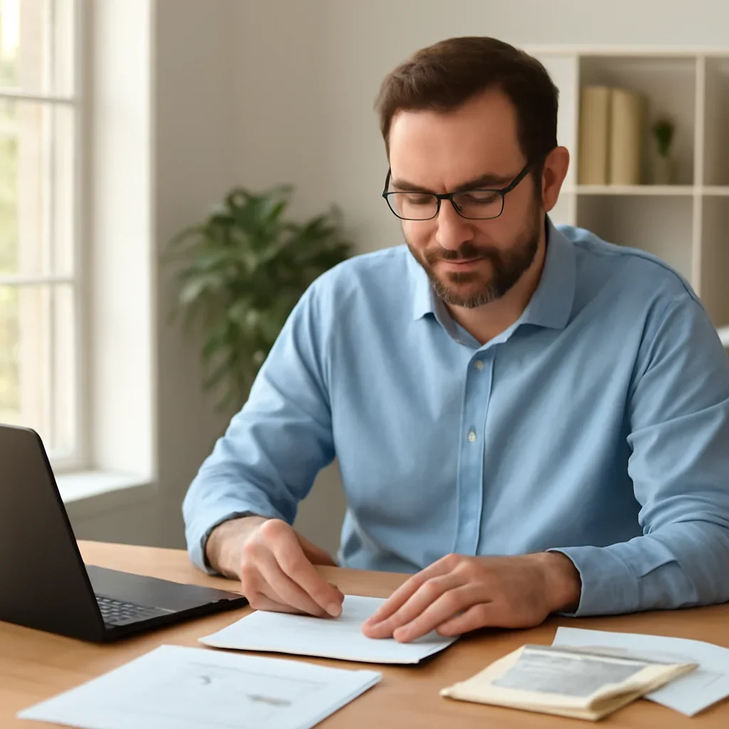 Business owner preparing for a conversation about business loans for bad credit