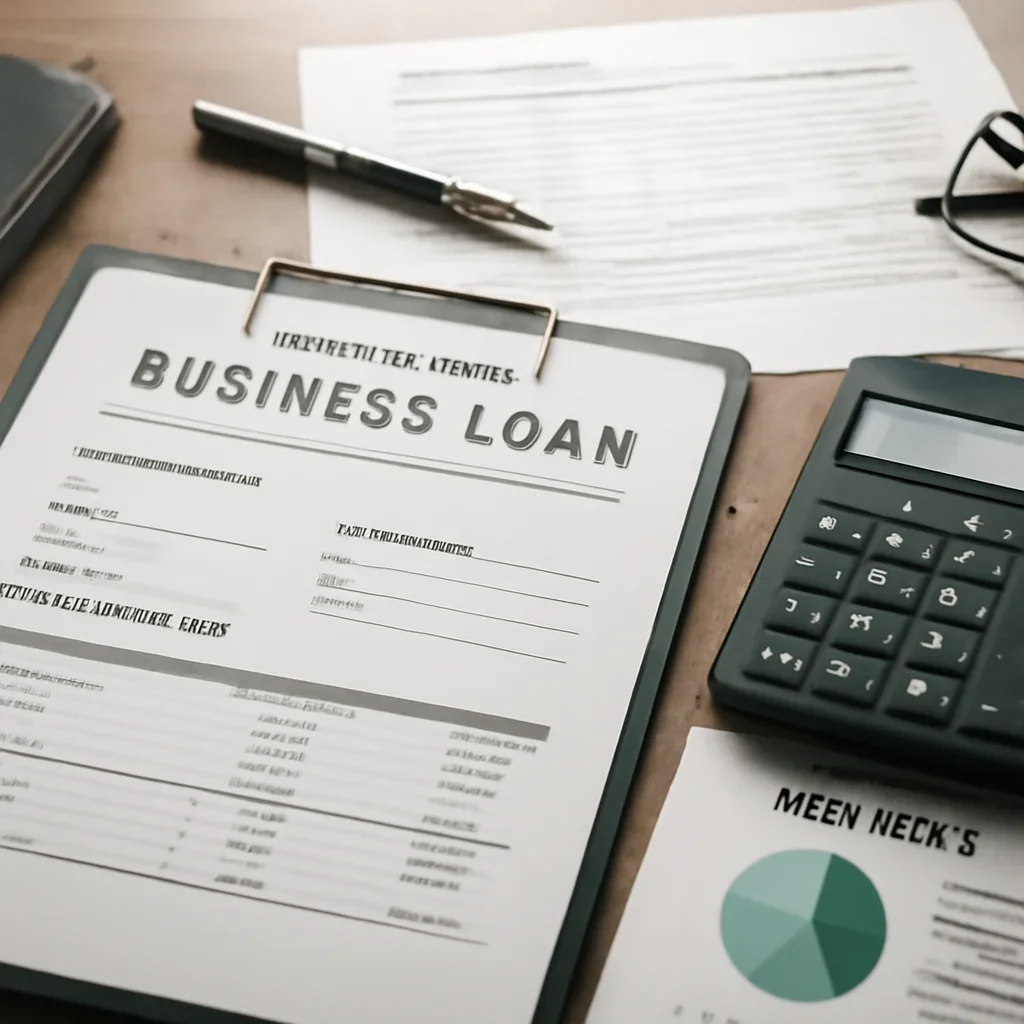 Documents and business details used to evaluate business loans for bad credit