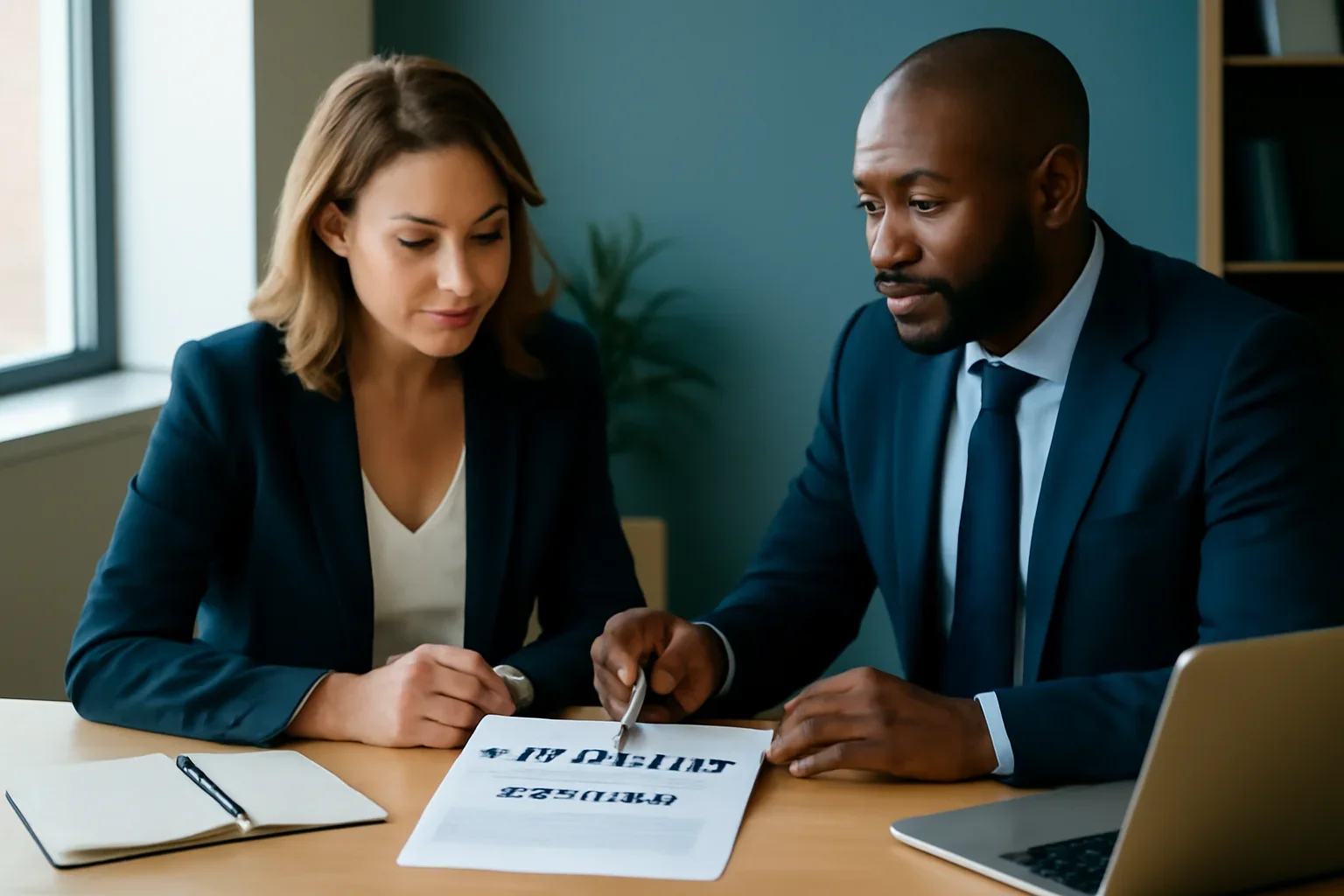 Business owner reviewing business loans for bad credit options