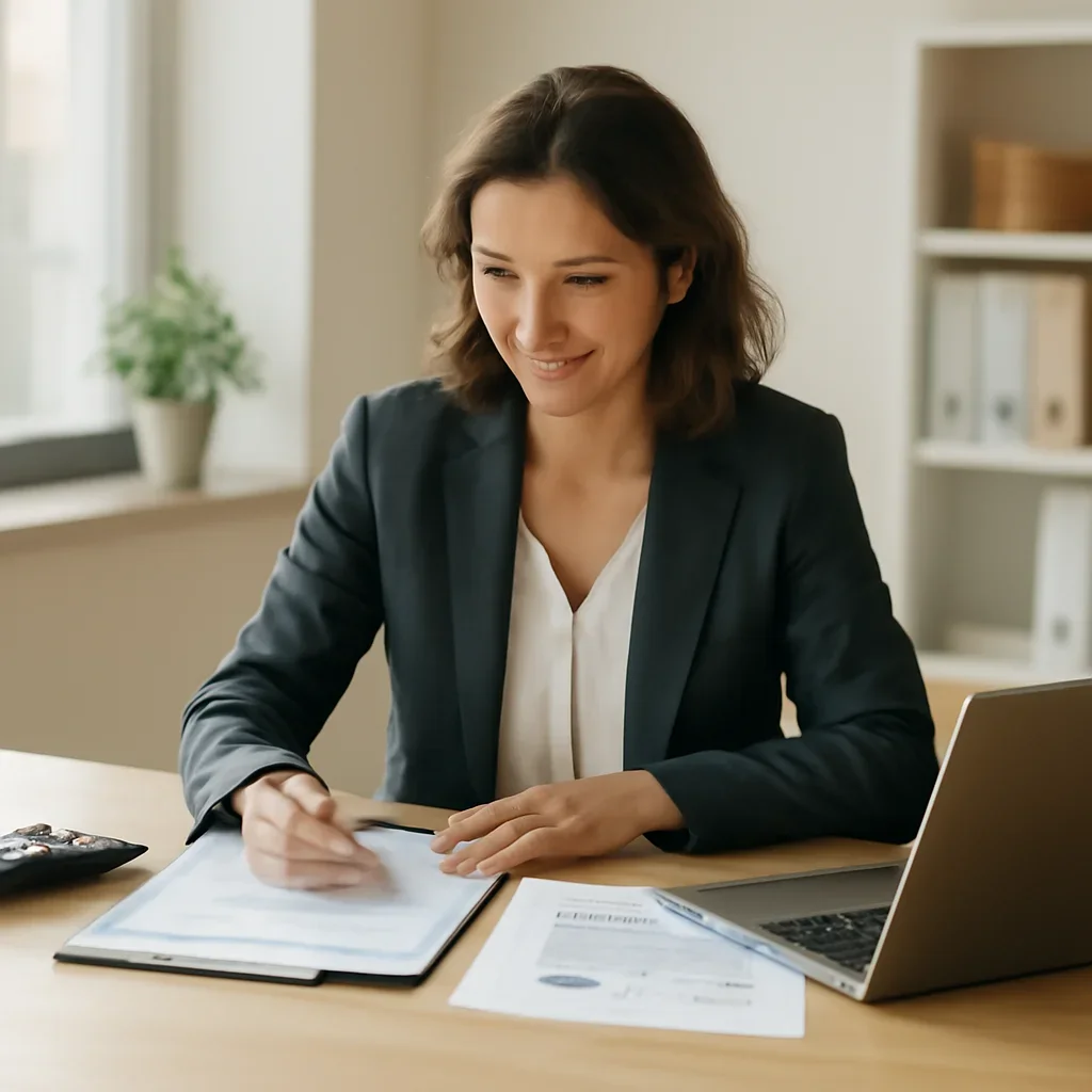 Business owner preparing for a conversation about best business lines of credit