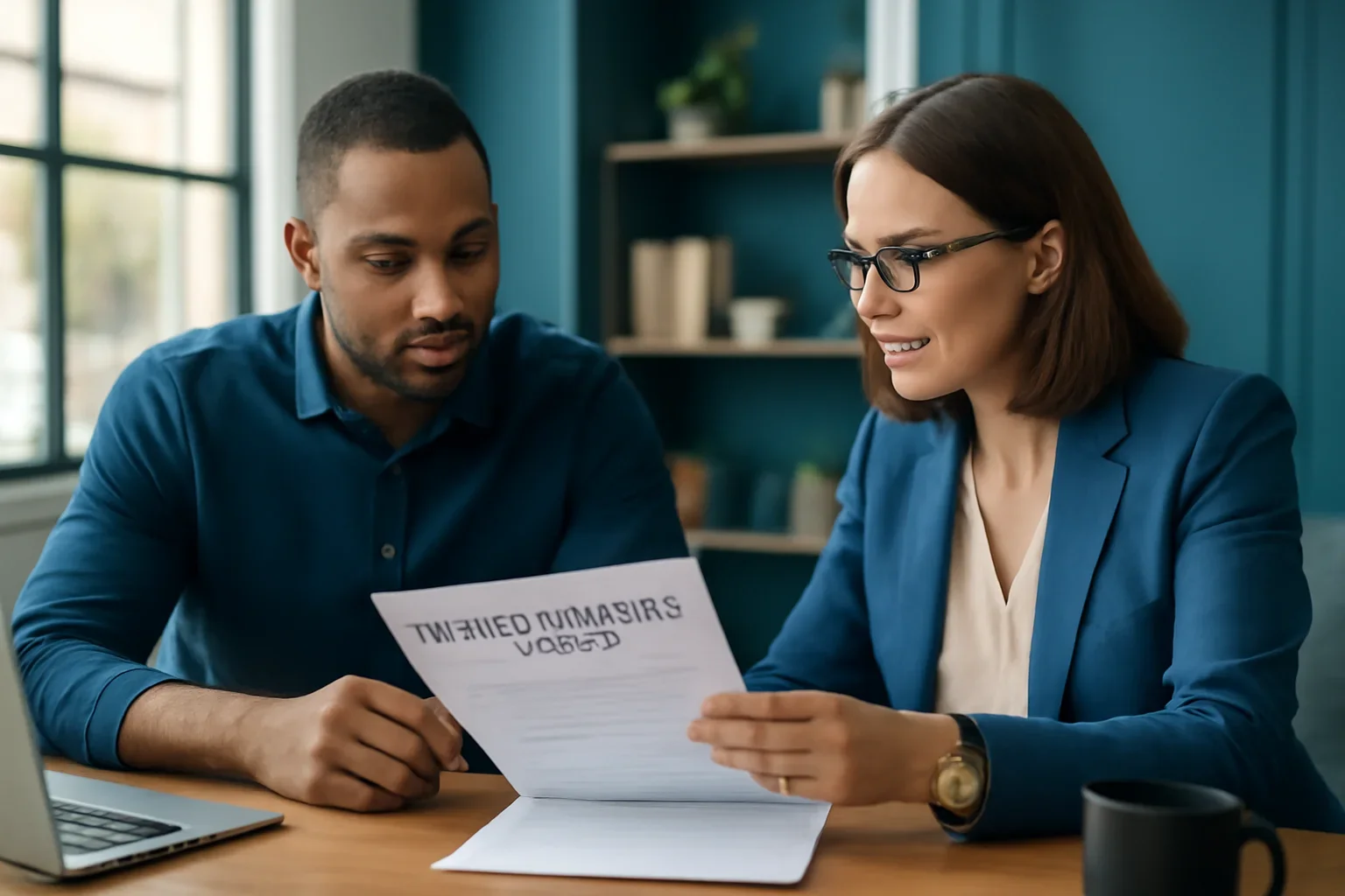 Business owner reviewing best small business loans options