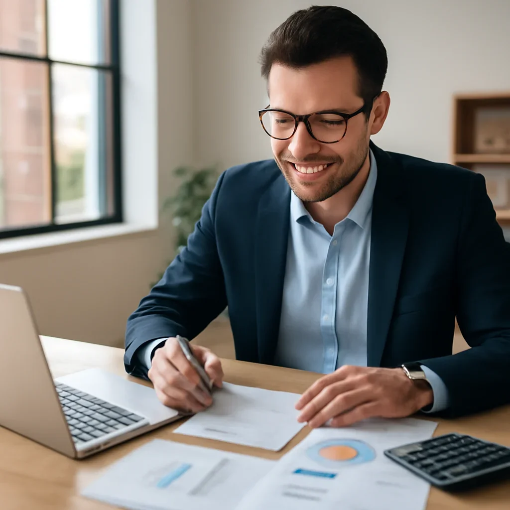 Business owner preparing for a conversation about business loan blog