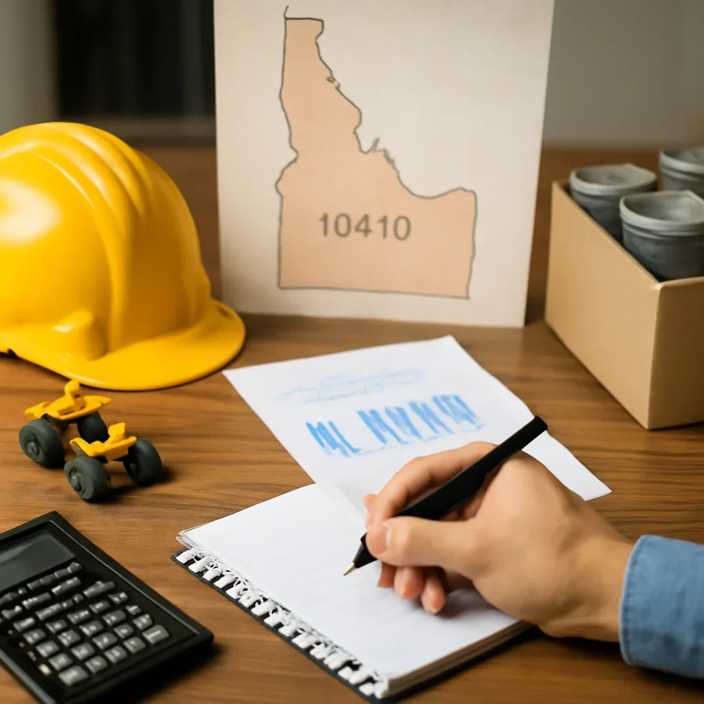 Equipment and working capital planning for a business in Idaho