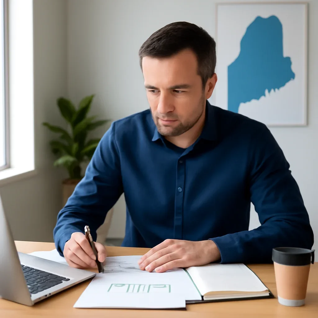 Financing consultation for a company operating in Maine
