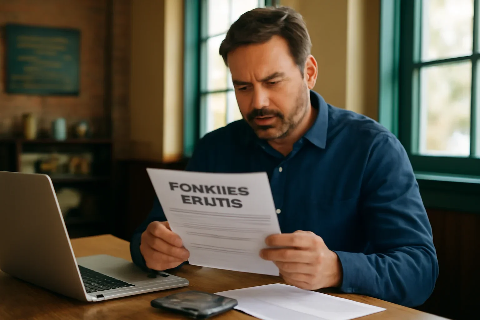 Business owner reviewing financing options in Mississippi