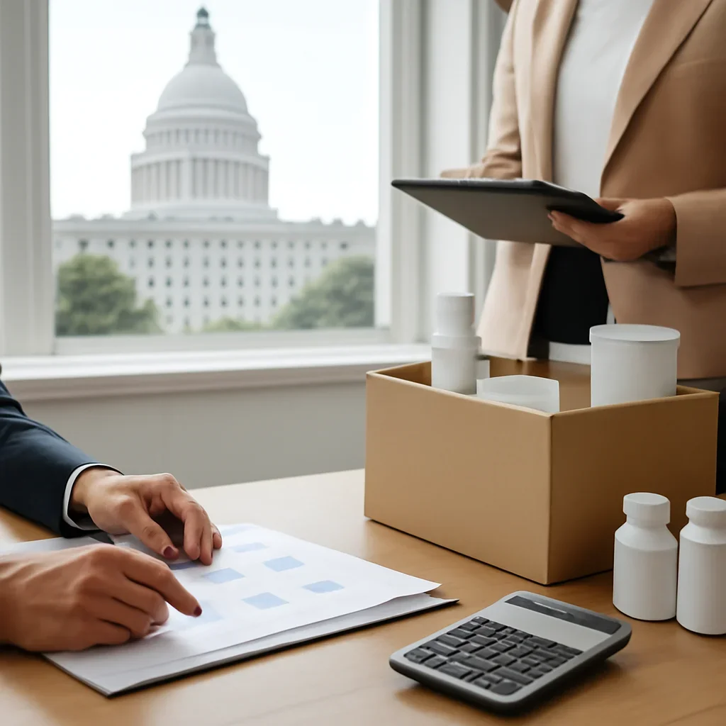 Equipment and working capital planning for a business in Washington, D.C.