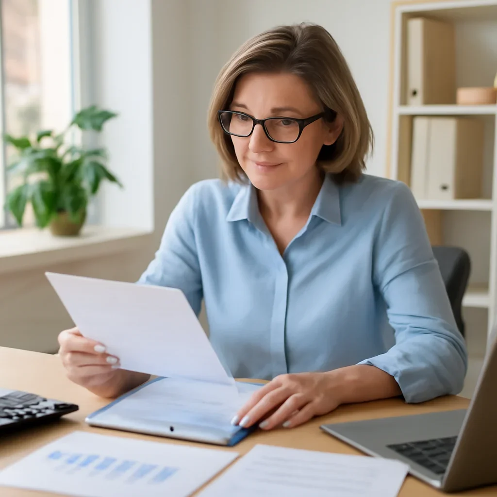 Business owner preparing for a conversation about commercial mortgage loans