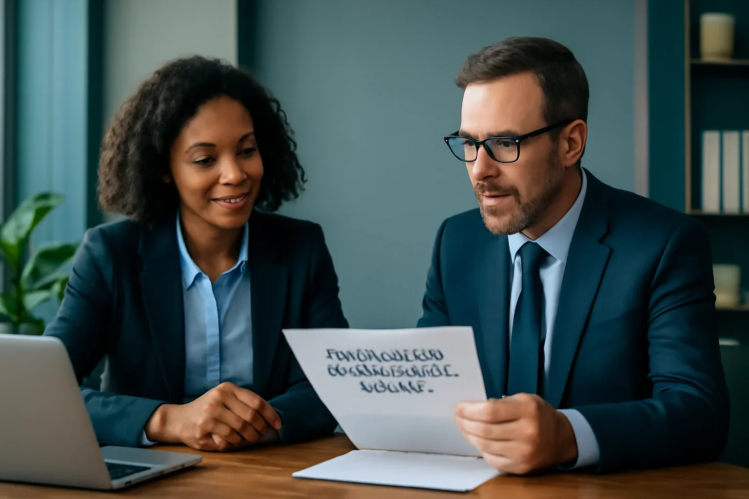 Business owner reviewing commercial mortgage loans options