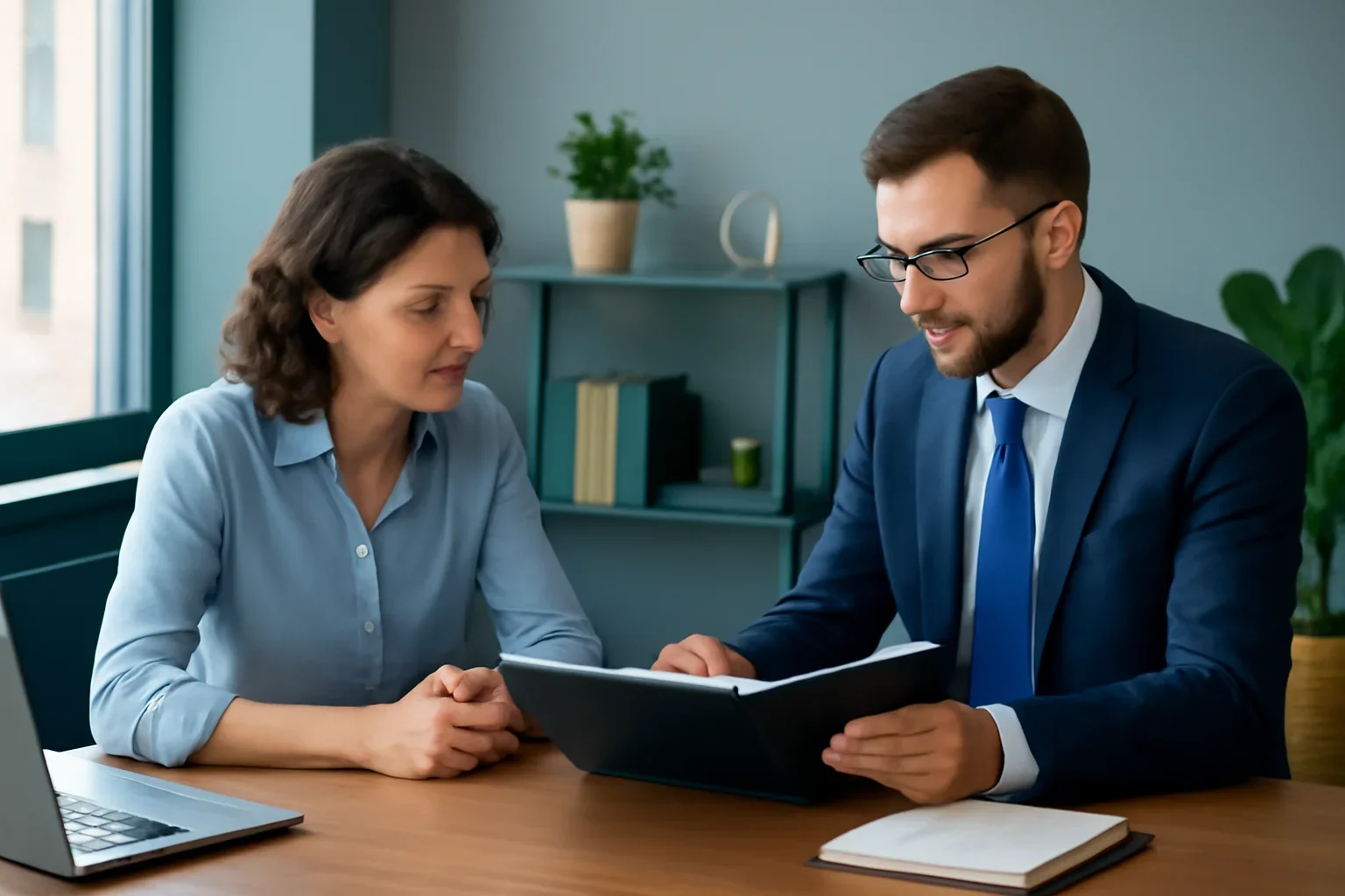 Business owner reviewing secured vs. unsecured business loans options