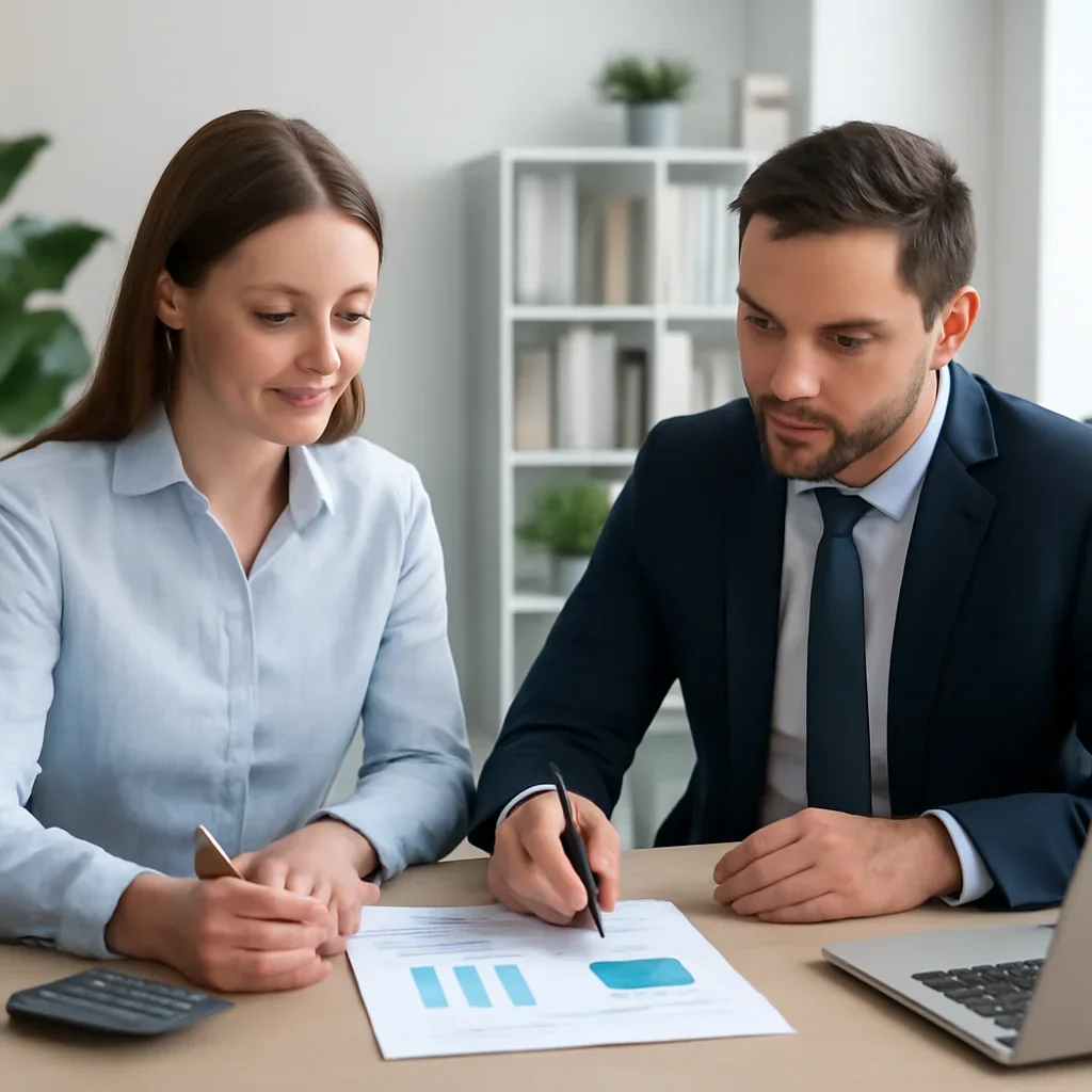 Business finance planning for a landscaping company