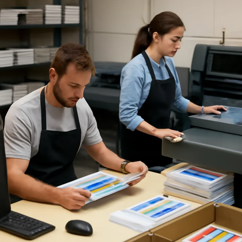 Operational equipment and working capital needs for a printing business