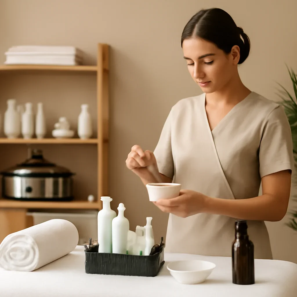 Operational equipment and working capital needs for a spa business
