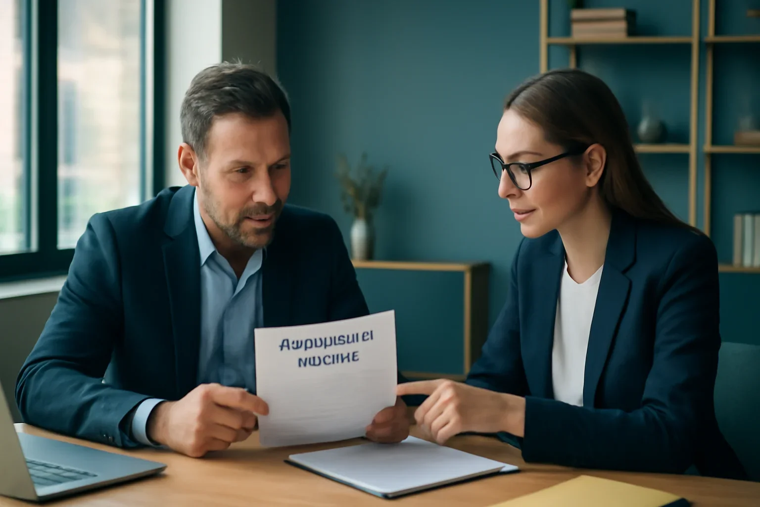 Business owner reviewing business loan lenders options