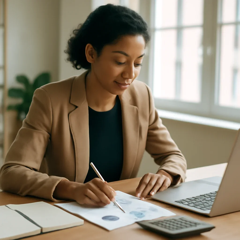 Business owner preparing for a conversation about $1 million business loans