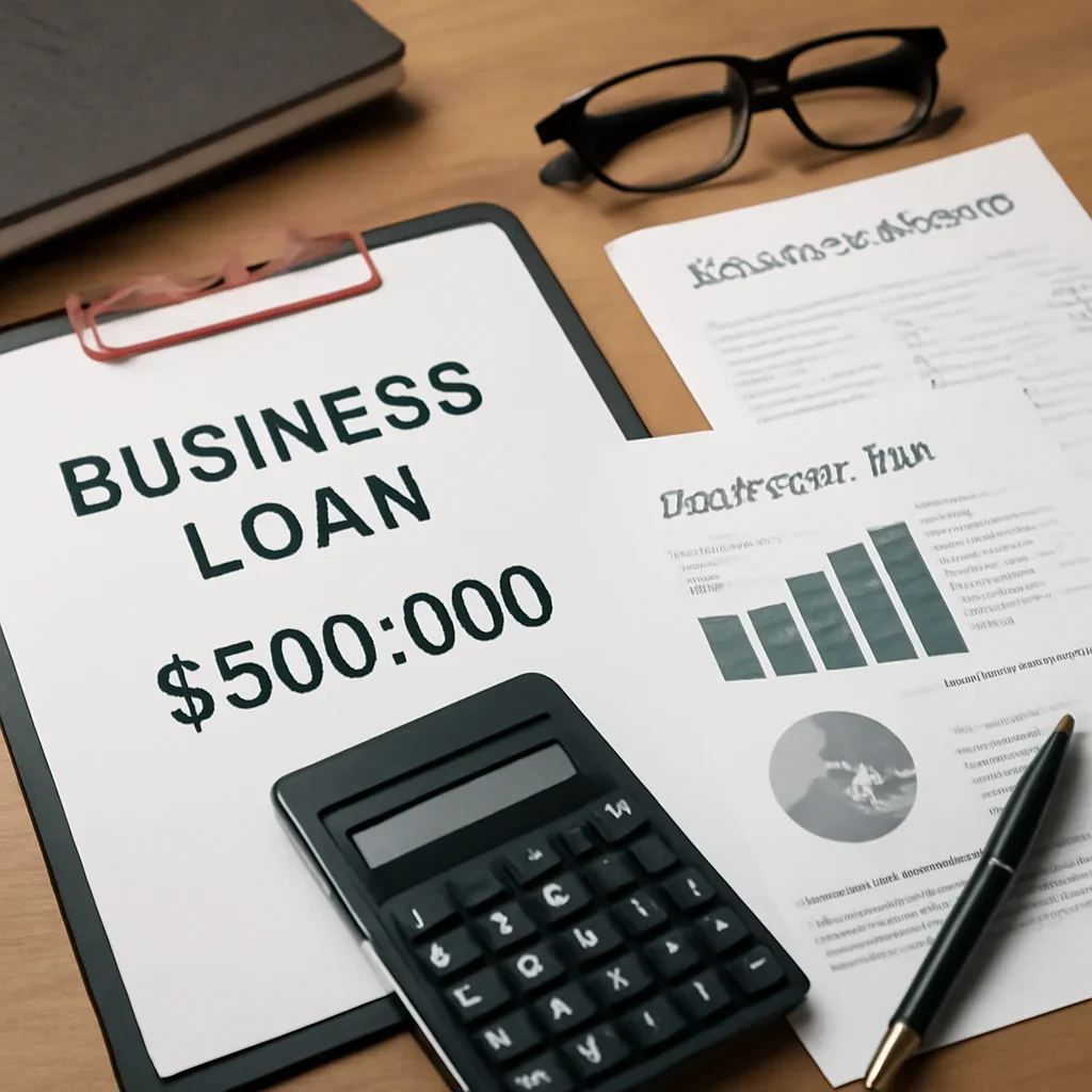 Documents and business details used to evaluate $500,000 business loans