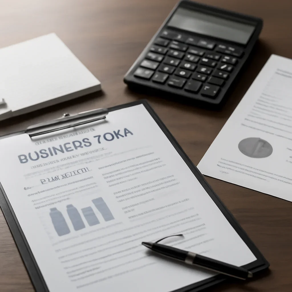 Documents and business details used to evaluate online business loans