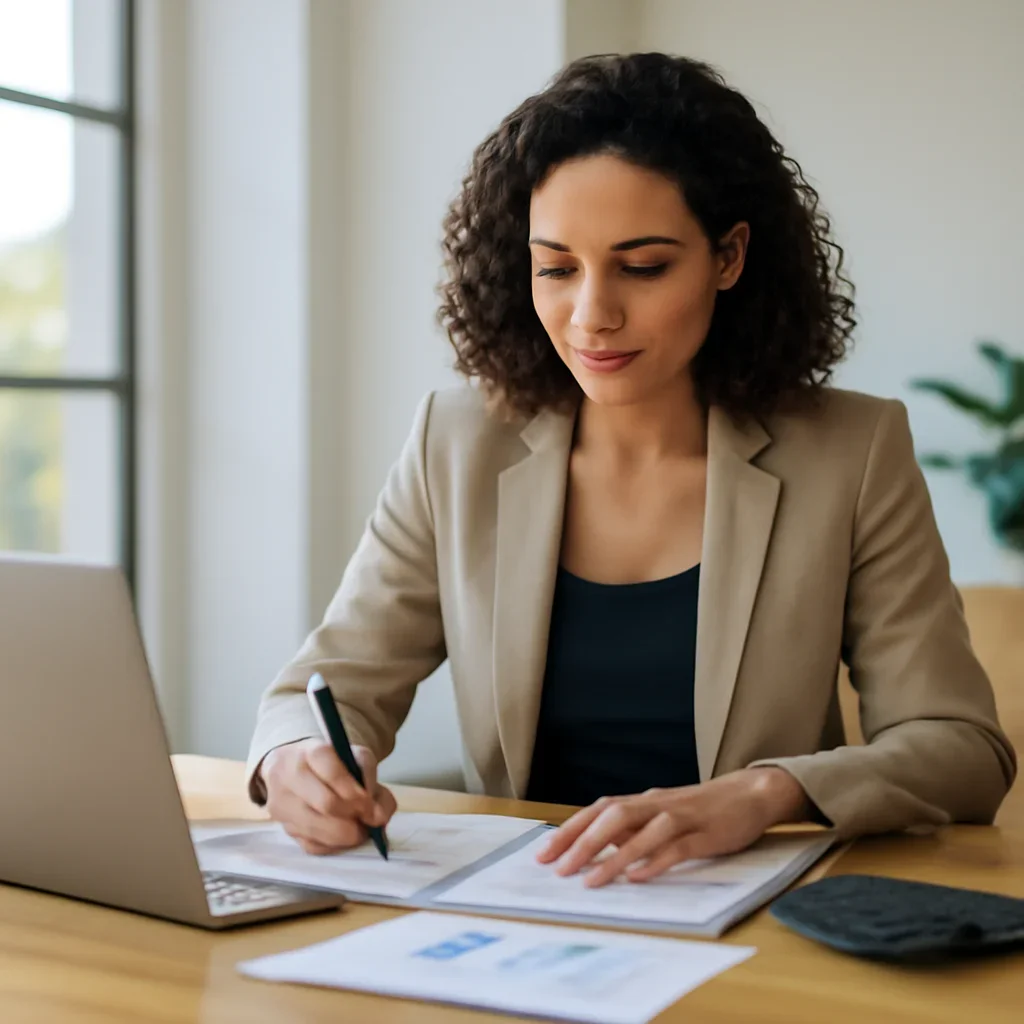Business owner preparing for a conversation about revenue-based financing