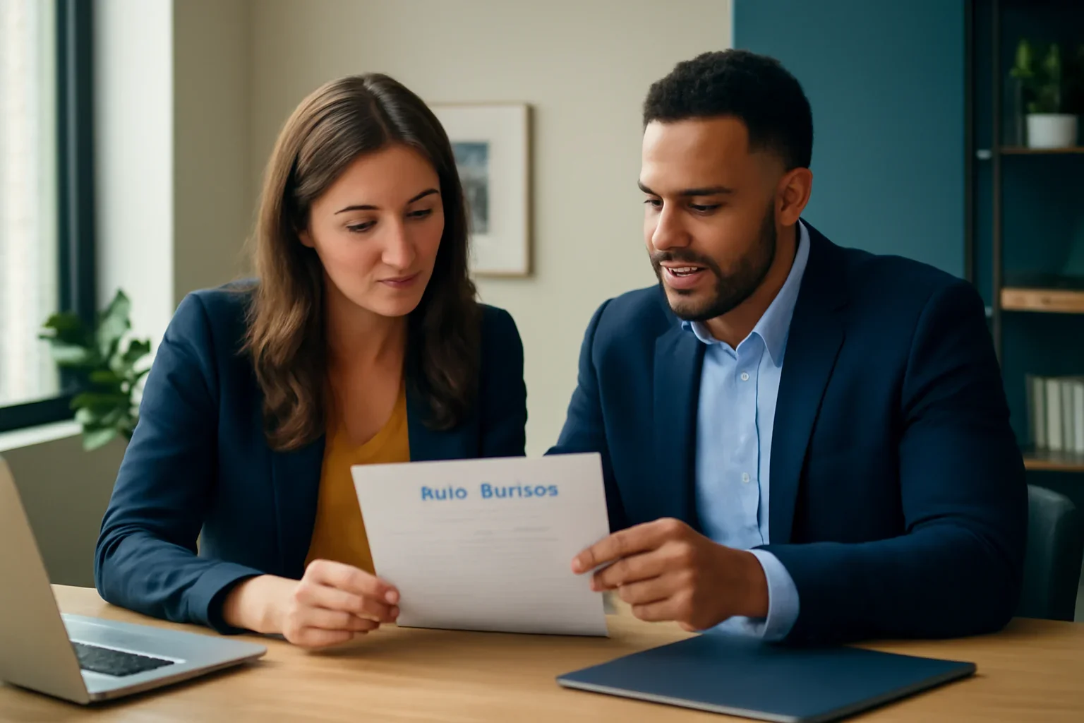 Business owner reviewing sba 7(a) loans options