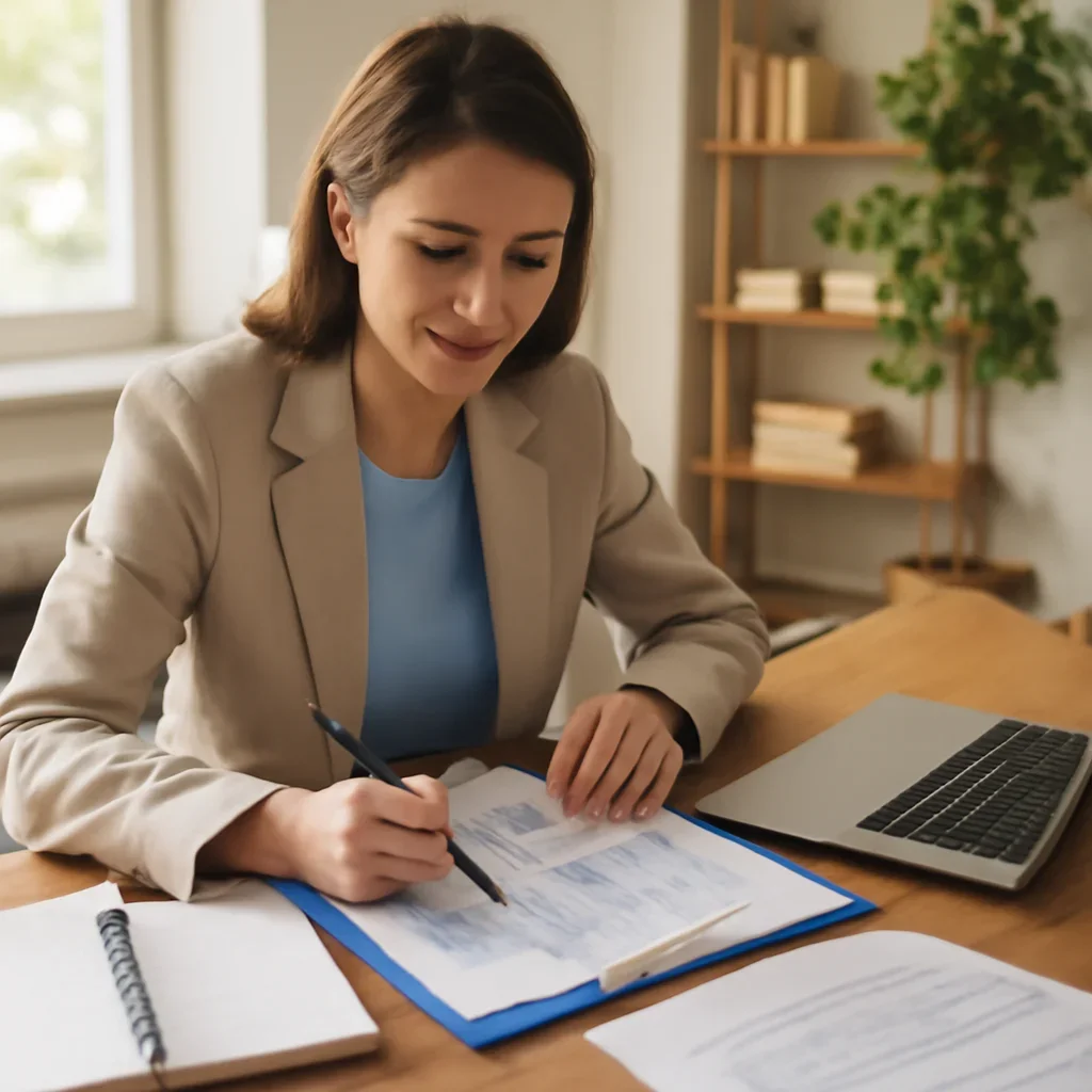 Business owner preparing for a conversation about sba loans