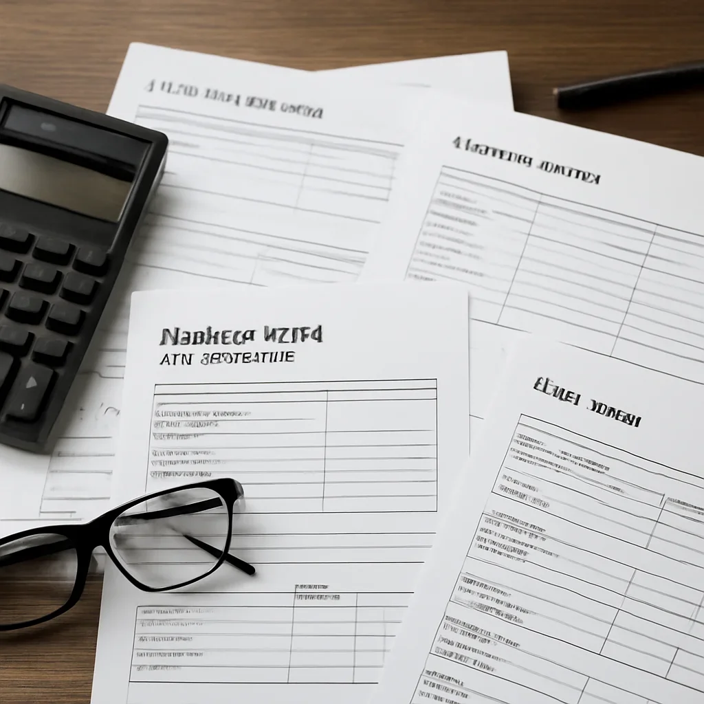Documents and business details used to evaluate small business loans