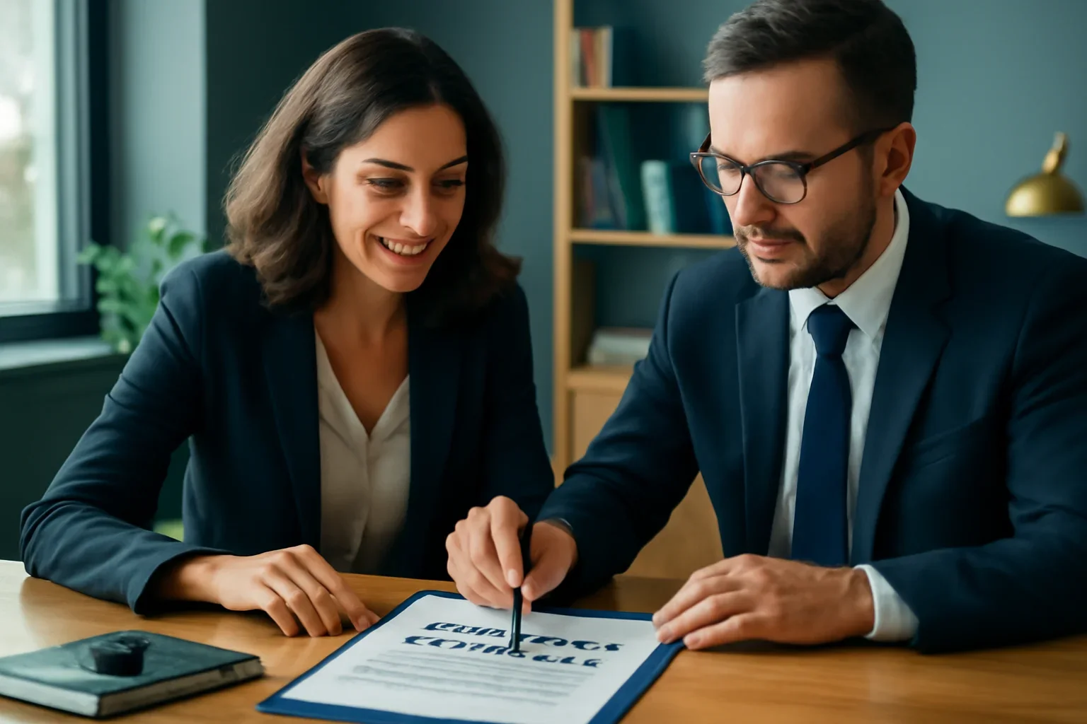 Business owner reviewing startup business loans options